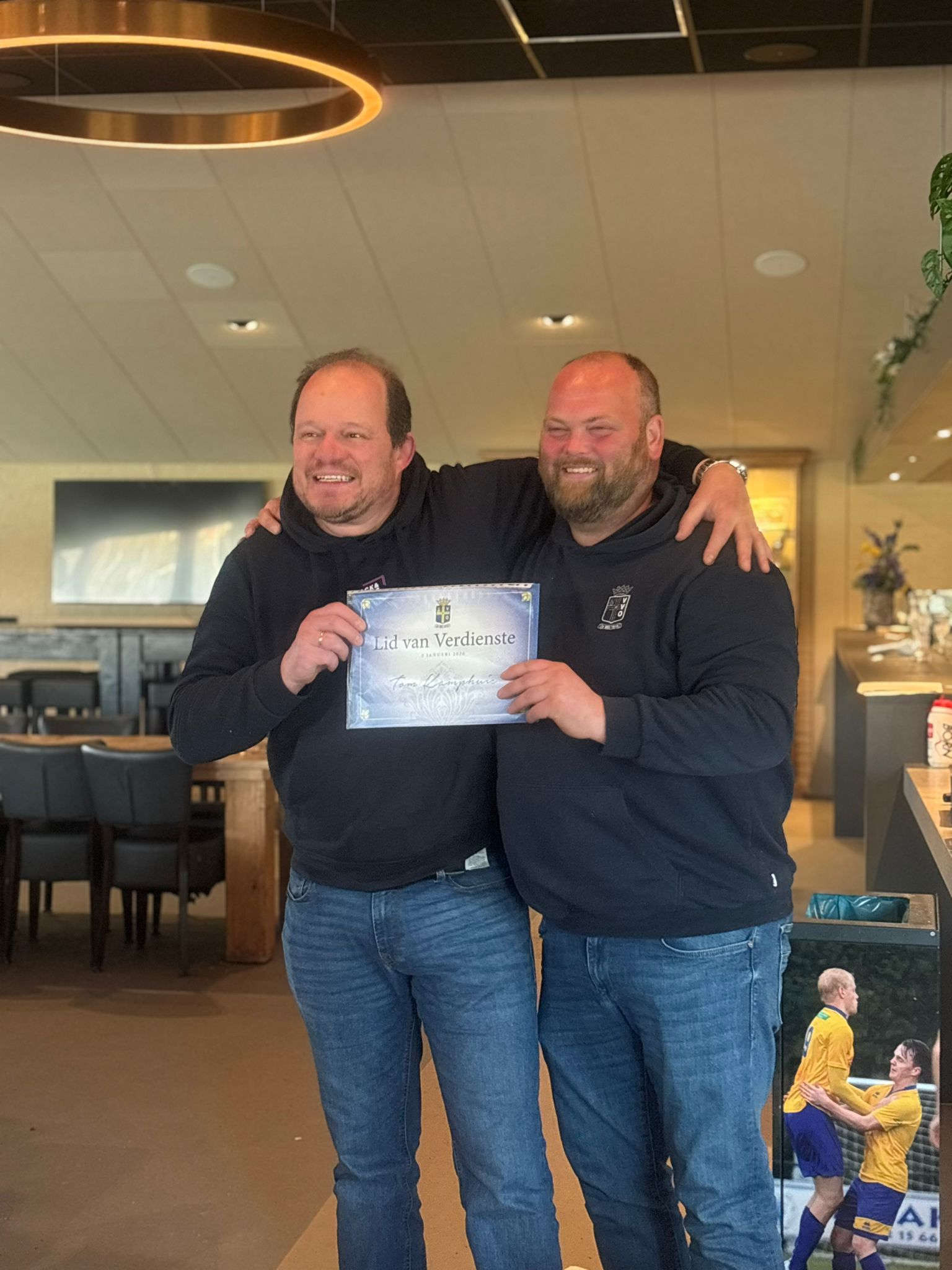 Lid van verdienste: Tom Kamphuis